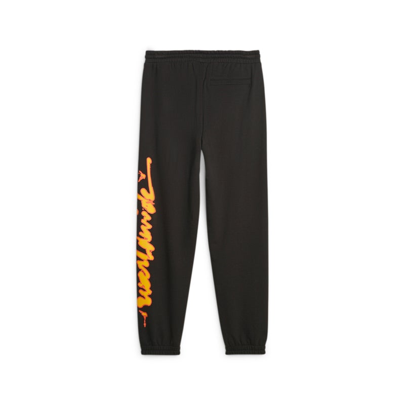 PUMA Sportswear by Worldwide Mens Black Sweatpants - Image 2